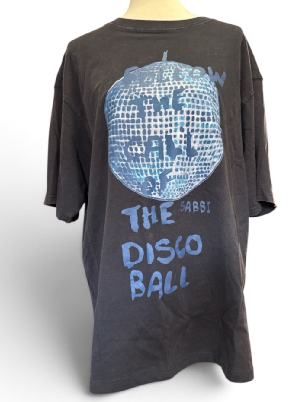 Sabbi Oversized Follow the Call of the Disco Ball Shirt #704